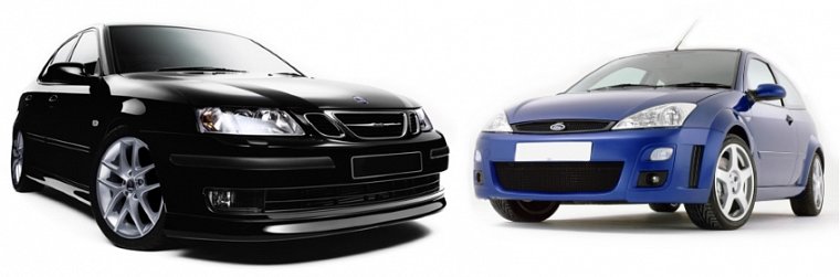 Ford Focus RS & Vectra / Saab