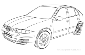 Leon & Cupra Mk1 Typ 1M 2WD (1999-2005)