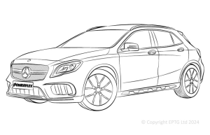 GLA Class inc A45 AMG W156 (2012-2017)