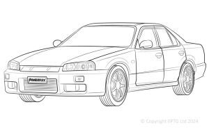 R34 2WD Incl. 25GT, 25GTT &amp; GTV(1998 - 2002)