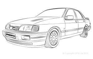 Sapphire Cosworth 4WD (1990-1992)