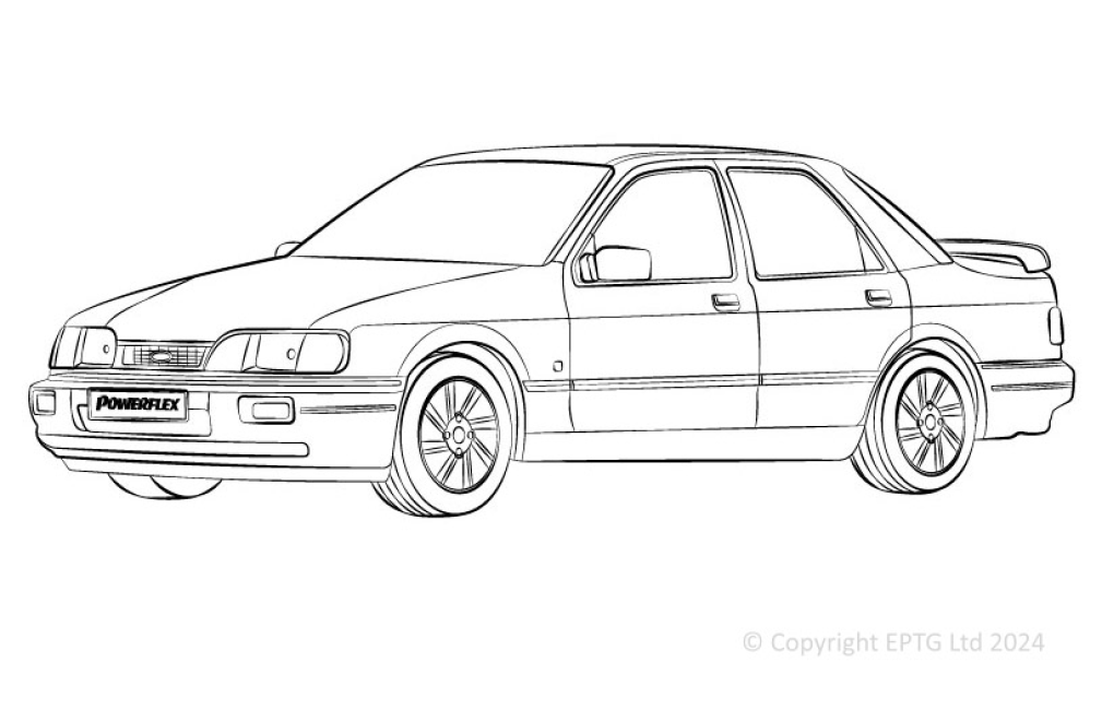 Sapphire Cosworth 2WD (1988-1989)