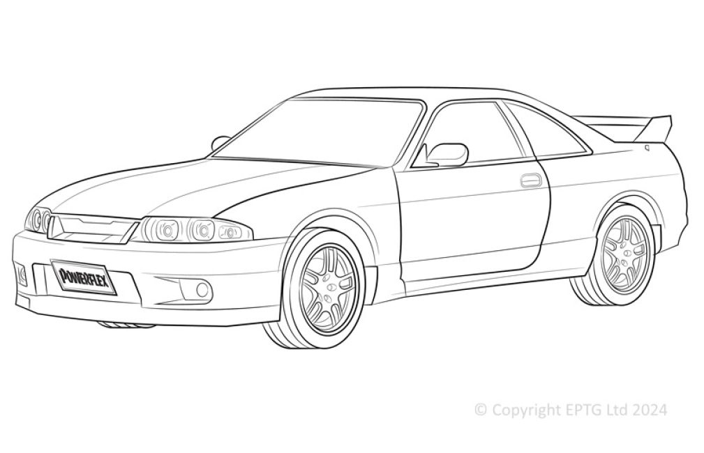 R33 4WD Incl. GT-R &amp; GTS4(1993 - 1998)