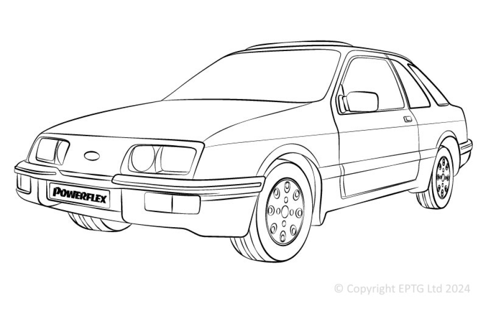 Sierra XR4i (1983-1985), XR4x4 (1985-1992)