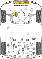Speed equipment - Powerflex Diagram Audi - S3 MK2 8P (2006-) (PFR85-515-21.7)